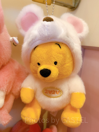 プーさんぬいぐるみバッジ