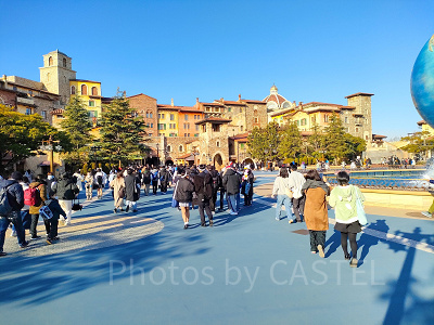 2023年2月ディズニーシー混雑状況レポート：開園直後