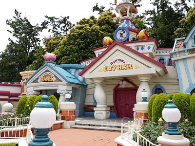 東京ディズニーランドの「トゥーンタウン」