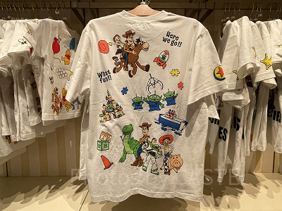 Tシャツ裏（トイストーリーべスティーズグッズ）