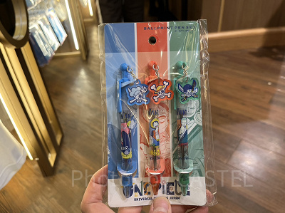 ボールペン3本セット（USJワンピースグッズ）