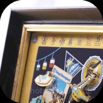 ディズニー40周年予約販売限定グッズ：ピンバッジセット