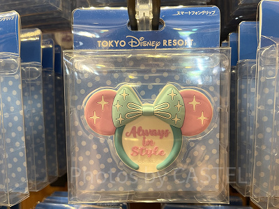 スマートフォングリップ（ディズニーカチューシャ柄グッズ）