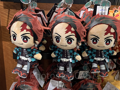炭治郎のぬいぐるみキーチェーン（USJ鬼滅の刃グッズ2024）