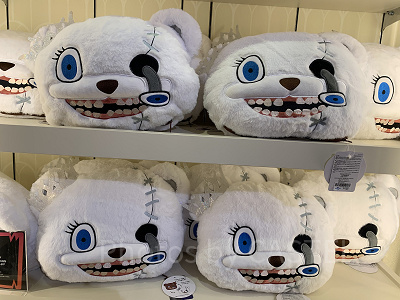 ハミクマ&ハミクマソウルリバーシブルクッション（USJハミクマグッズ2024）