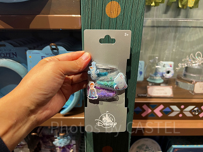 香港ディズニーアナ雪グッズ：ヘアクリップセット（オラフ・エルサ・アナ）