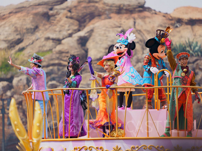 ディズニーシーのイースターイベント（過去撮影）