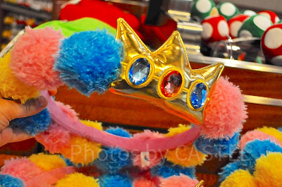 ピーチ姫のフープカチューシャ
