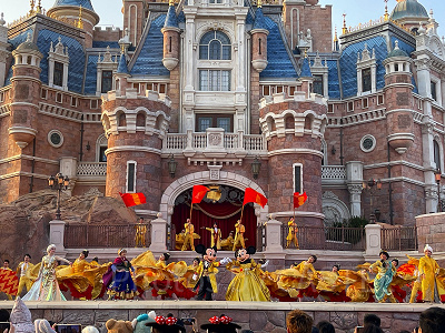 上海ディズニー：ゴールデン・フェアリーテール・ファンファーレ