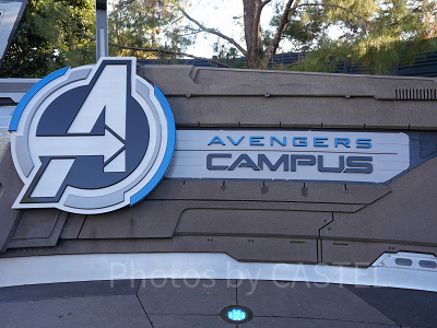 カリフォルニアアナハイムディズニー：アベンジャーズキャンパス