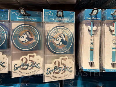 ステッカーセット(ディズニーシー25周年グッズ)