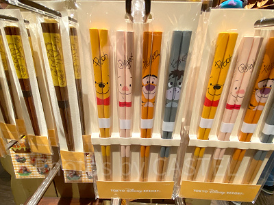 くまのプーさん箸4膳