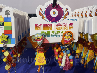 ミニオンのイヤリング
