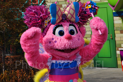 セサミストリートのアビー