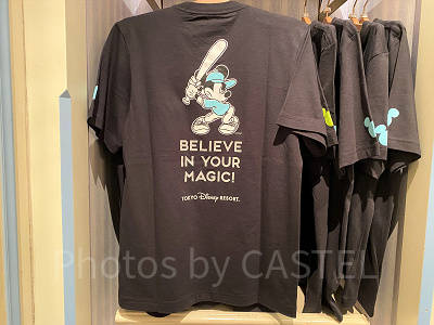 ディズニー 眠れる森の美女 ロゴ 長袖Tシャツ ベースボール