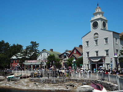 ダッフィーが初登場したアメリカンウォーターフロント