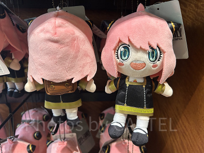 アーニャのぬいぐるみキーチェーン（USJ×スパイファミリーグッズ）