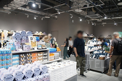 AOAO SAPPOROのミュージアムショップ