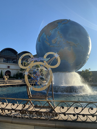 アクアスフィアの20周年のデコレーション