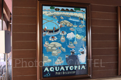 アクアトピアのアトラクションポスター