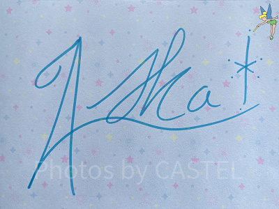 ディズニー　キャスト限定　レア　ミッキー　サイン ディズニーキャラクターサイン18連発！レアなサインも！