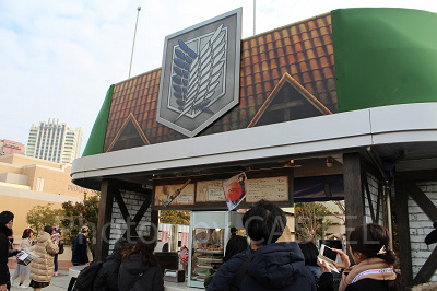 進撃の巨人フードカート