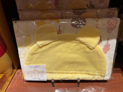 ベビーフード付きタオル