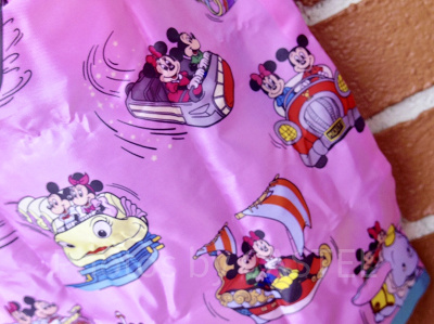 ピンクエコバッグ裏面