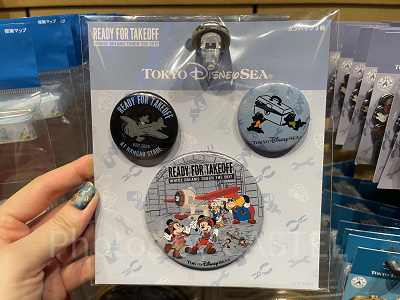 カンバッジセット(ドリームス・テイク・フライトグッズ)