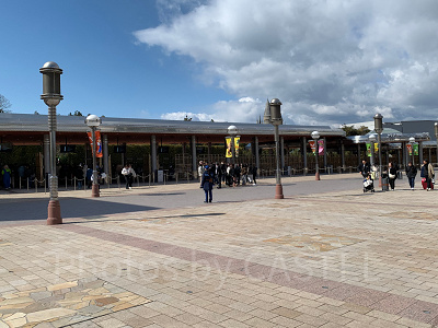 USJの新しい手荷物検査エリア