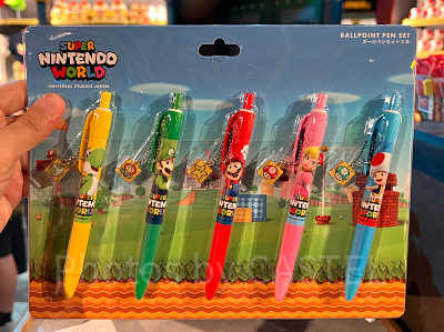 マリオキャラクターボールペンセット