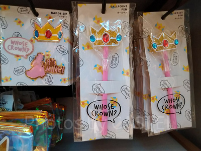 ピーチ姫のクラウンつきボールペン