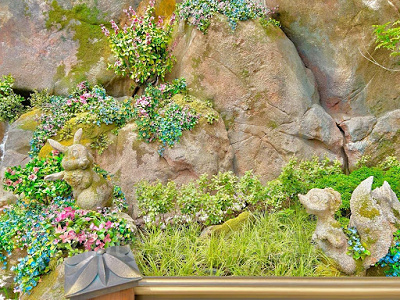 とんすけ、フラワーのロックワーク