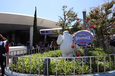 ベイマックスのハッピーライド入り口