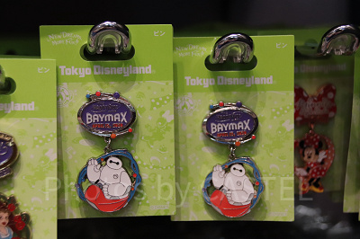 ベイマックスのハッピーライドピンバッジ