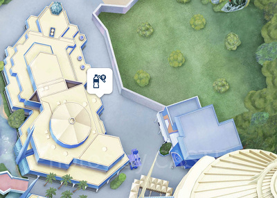 ベイマックスの自動販売機の場所