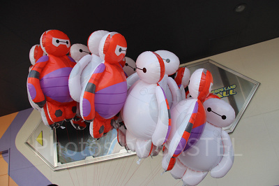 「ベイマックスのハッピーライド」のバルーン