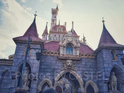 美女と野獣の城の入り口