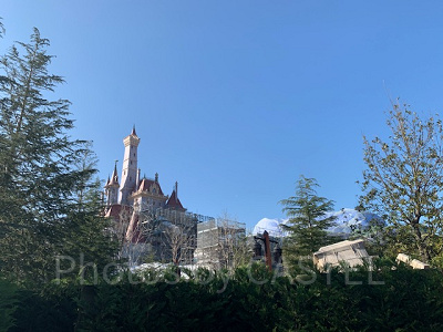 美女と野獣の新アトラクション「美女と野獣“魔法のものがたり”」