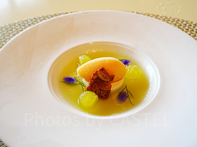 ベッラヴィスタ・ラウンジのコース料理（デザート）