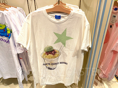 ビッグシルエットリトルグリーンメンシェイブアイスTシャツ
