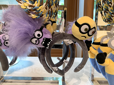 ボブとイーブルミニオンのカチューシャ