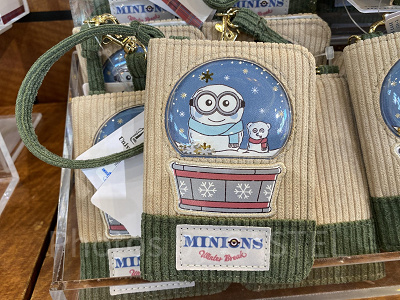 ボブのパスケース(雪だるま)/USJクリスマスグッズ2022