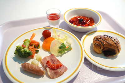 ロッツォ・ガーデンカフェの朝食