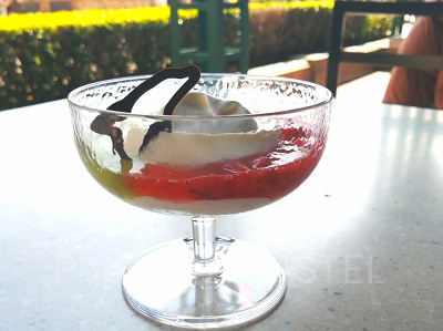 カフェ・ポルトフィーノ：テラス席