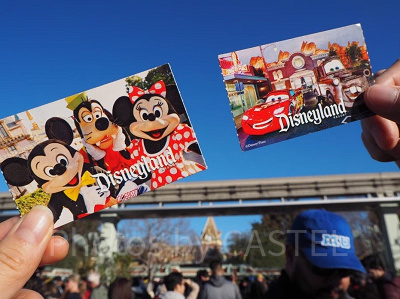 カリフォルニア・ディズニーランドのチケット概要