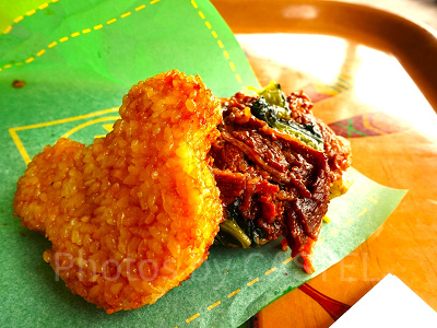 キャンプ・ウッドチャック・キッチン:おにぎりサンド