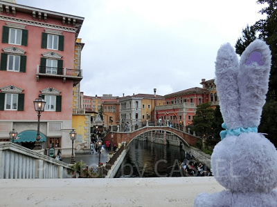 ゴンドラが通る水路