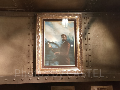 ネモ船長の肖像画