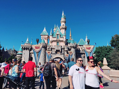 ディズニーランド（アナハイム）のお城